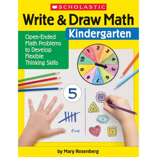 Scholastic&#xAE; Write &#x26; Draw Math, Kindergarten